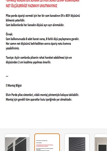 CAM BALKON PLİSE PERDE - Görsel 2