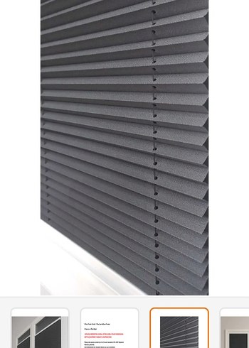 CAM BALKON PLİSE PERDE - Görsel 3