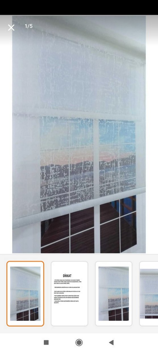 ÇİFT MEKANİZMALI PERDE - Görsel 3