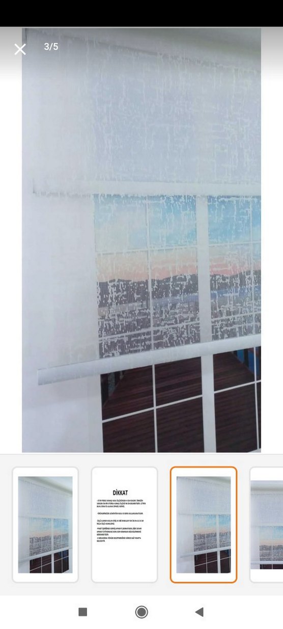 ÇİFT MEKANİZMALI PERDE - Görsel 4