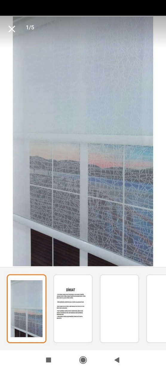 ÇİFT MEKANİZMALI PERDE - Görsel 3