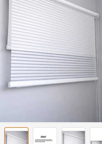 JALUZİ GÖRÜNÜMLÜ STOR PERDE - Görsel 3