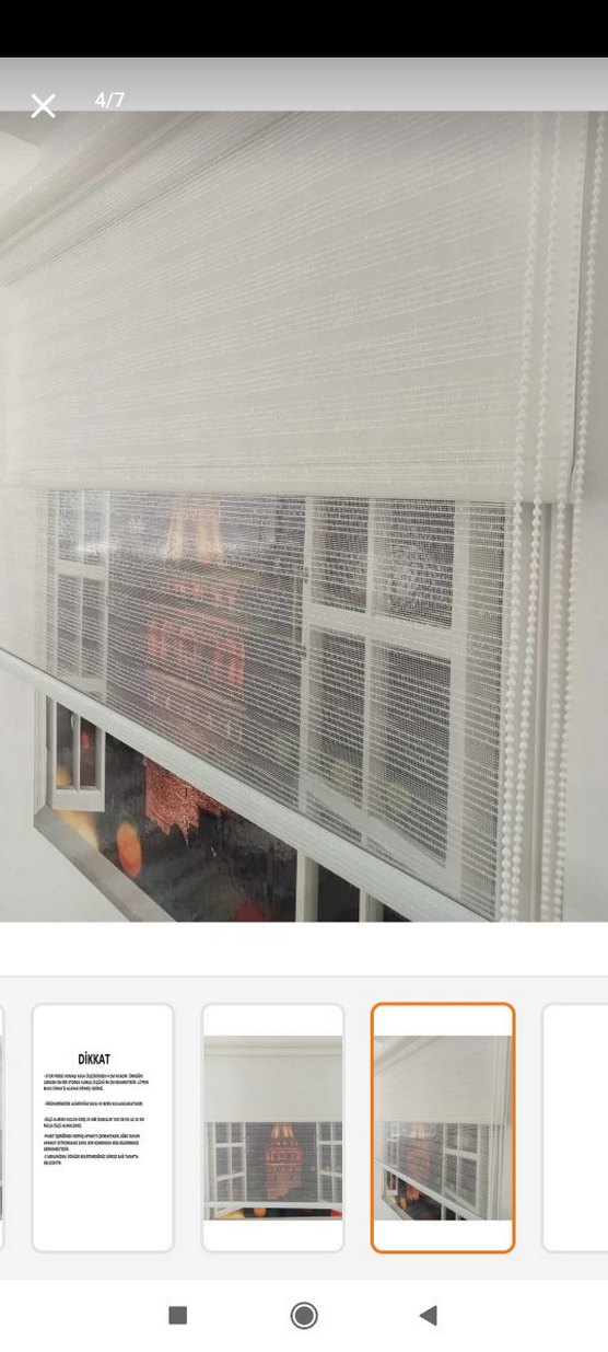 ÇİFT MEKANİZMALI PERDE - Görsel 4