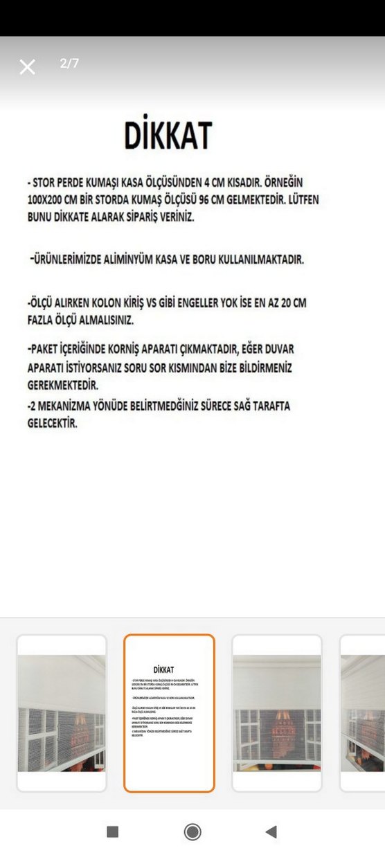 ÇİFT MEKANİZMALI PERDE - Görsel 2