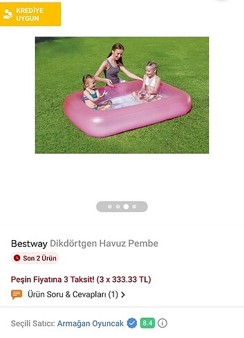 Decathlon Şişme havuz
