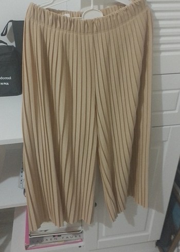 LC Waikiki Bej Pilili cocuk yazlık pantalon