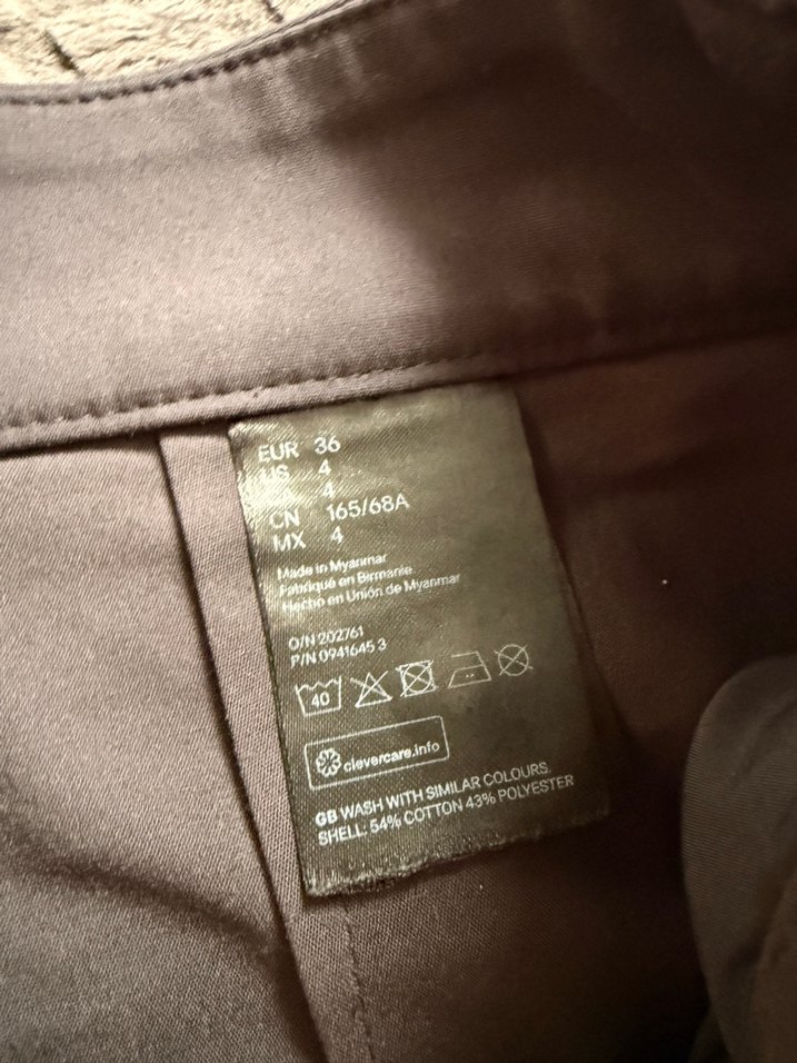 A kesim kumaş pantolon - Görsel 4