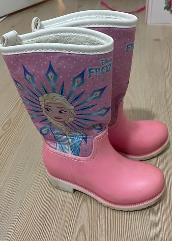 LC Waikiki Kız Çocuk Pembe Frozen Desenli Çizme