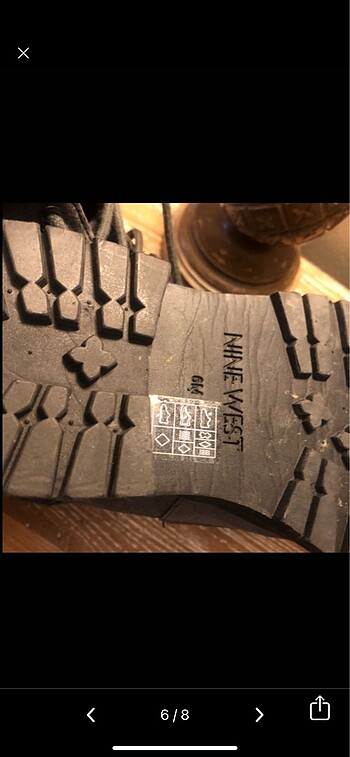 36 Beden gri Renk NINE WEST bot (36)