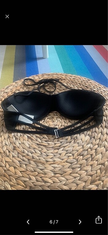 s Beden siyah Renk Abercrombie & Fitch bikini üstü (S)