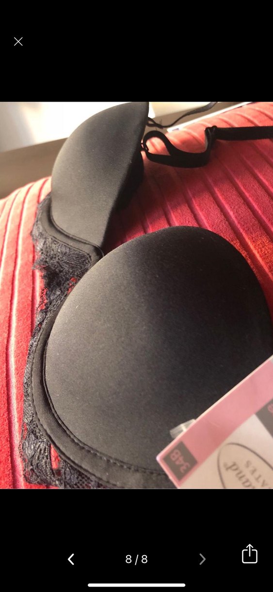 Siyah Danteli Sütyen (34B) - Görsel 5