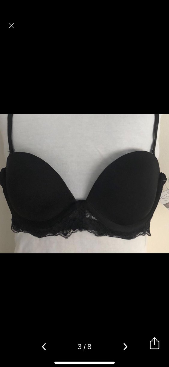 Siyah Danteli Sütyen (34B) - Görsel 2