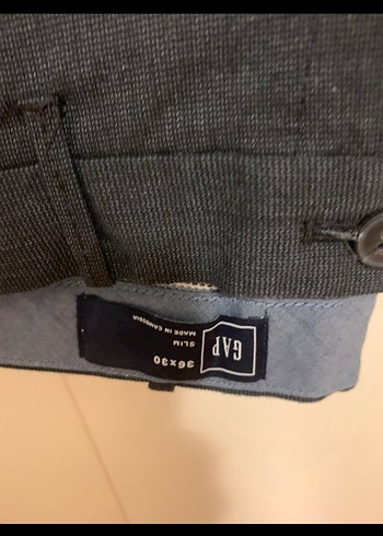 GAP  (36) Lacivert Slim Erkek Pantalon - Görsel 2