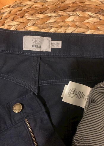 M&S Lacivert Erkek Pantalon - Görsel 7