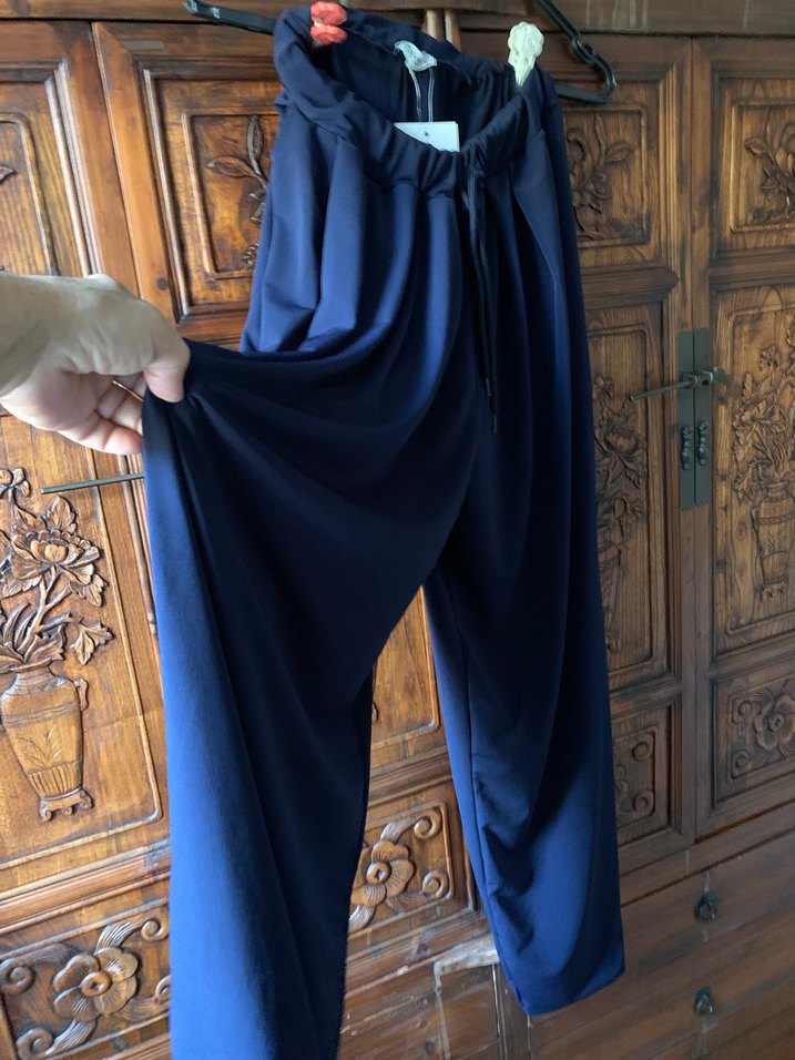 Balon paça, bol kesim pantalon(S)beden etiketli. - Görsel 3