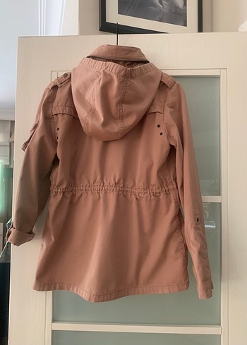 H&M. Pembe kadın parka. (38) beden - Görsel 2