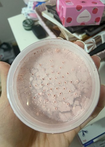 Pembe Canlandırıcı Strawberry Pudra 22g - Görsel 3