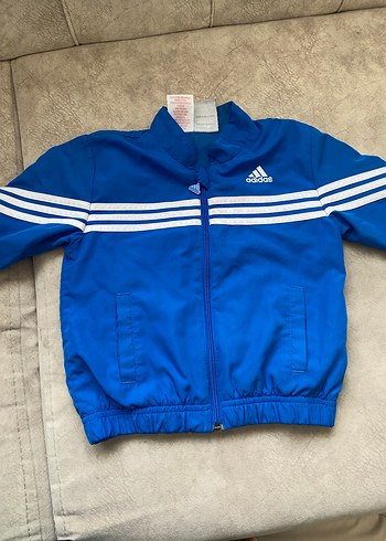 Erkek çocuk Mavi Adidas Eşofman Takımı - Görsel 2