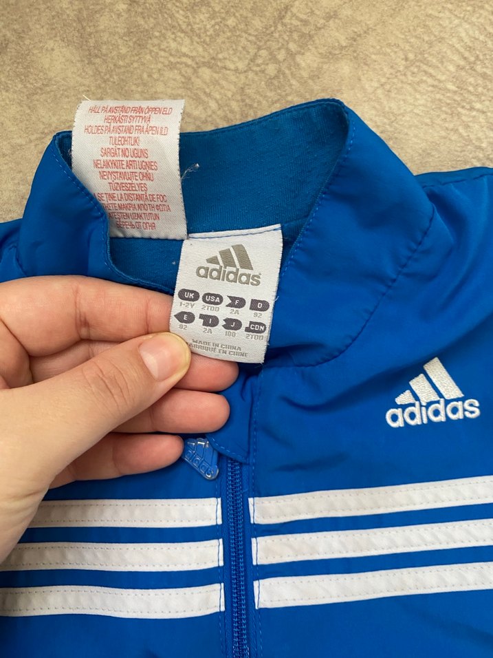 Erkek çocuk Mavi Adidas Eşofman Takımı - Görsel 3