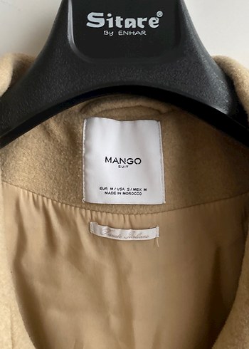 Mango Bej Kısa Kadın Kaban - Görsel 2