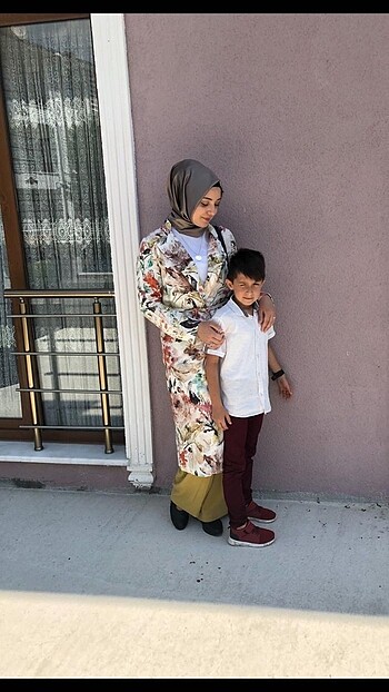 Tesettür ceket takım - Görsel 4