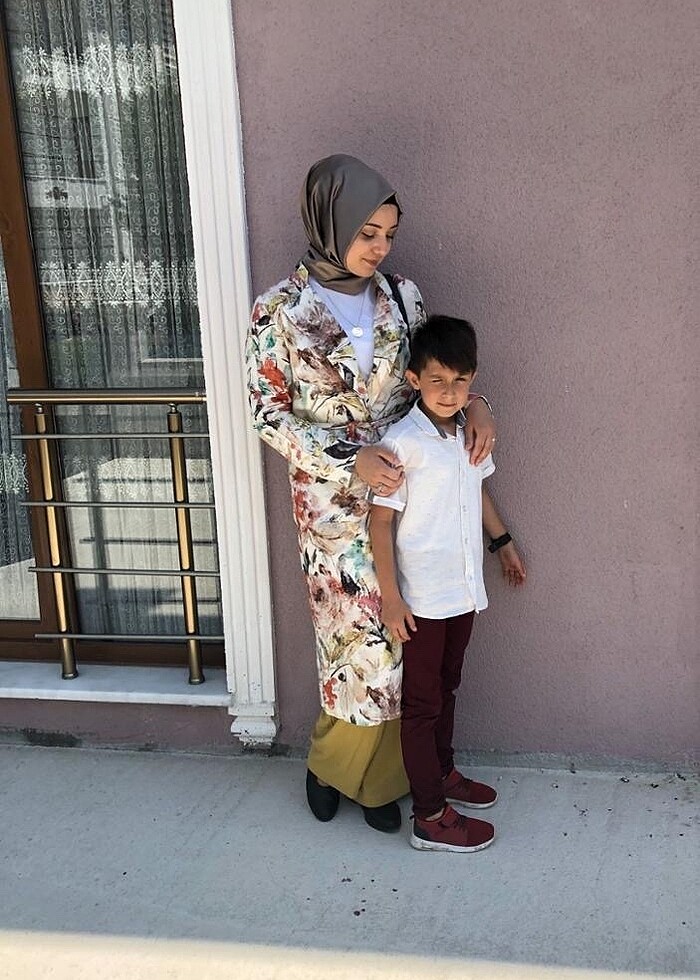 Tesettür ceket takım - Görsel 4