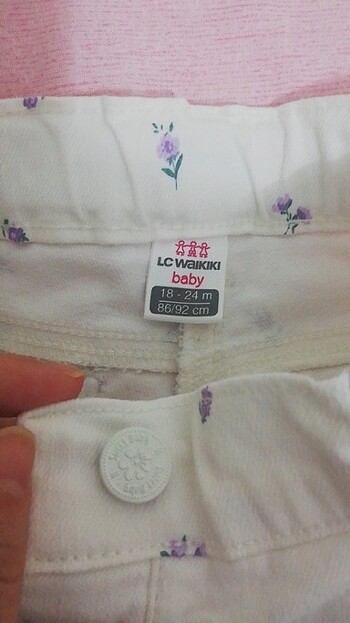 18-24 Ay Beden Kız bebek şort