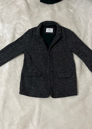 Çocuk Yün Kaban Ceket - Görsel 2