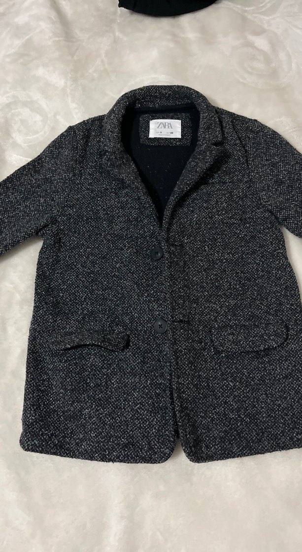 Çocuk Yün Kaban Ceket - Görsel 3