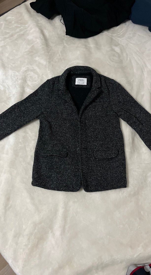 Çocuk Yün Kaban Ceket - Görsel 2