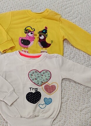 Kız bebek sweatshirt