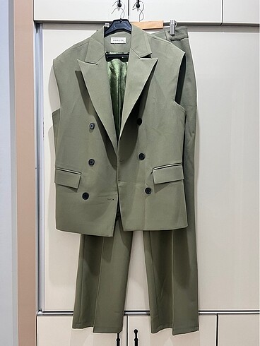 Manuka yelek blazer pantolon takım