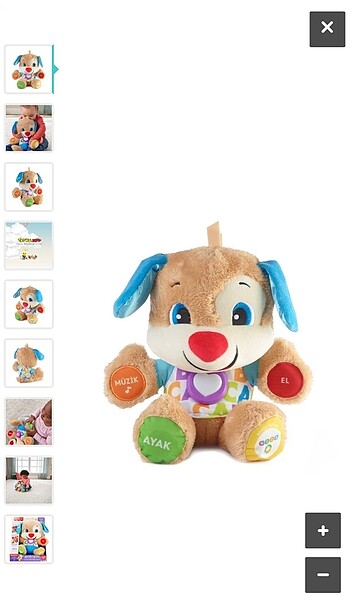 Fisher price eğitici köpekçik