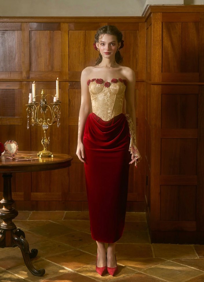 Lacemade elbise - Görsel 3