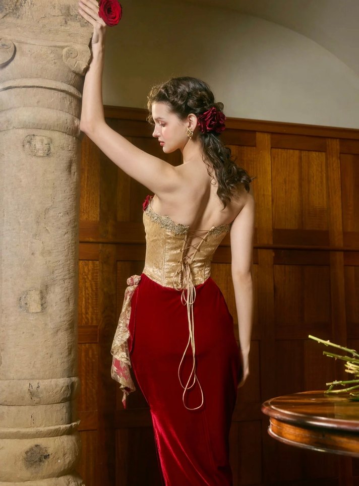 Lacemade elbise - Görsel 4