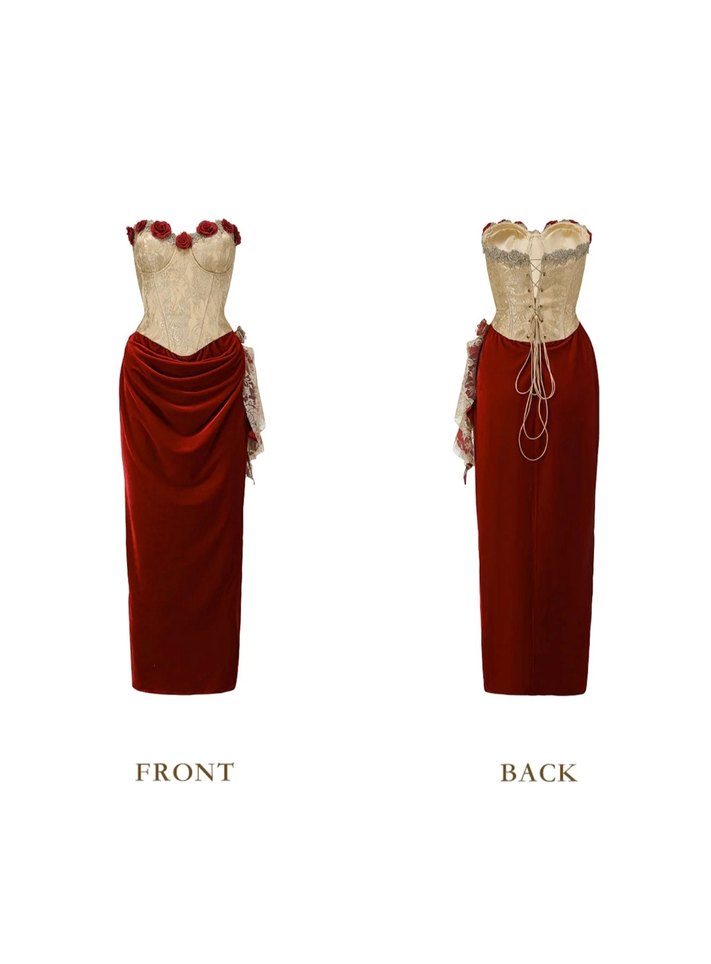 Lacemade elbise - Görsel 5