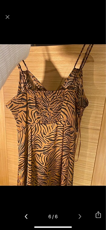 Saten elbise - Görsel 6