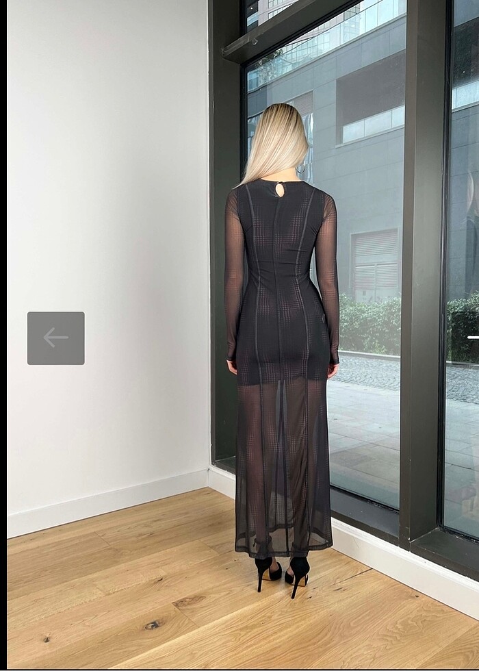 Zara tül elbise - Görsel 4