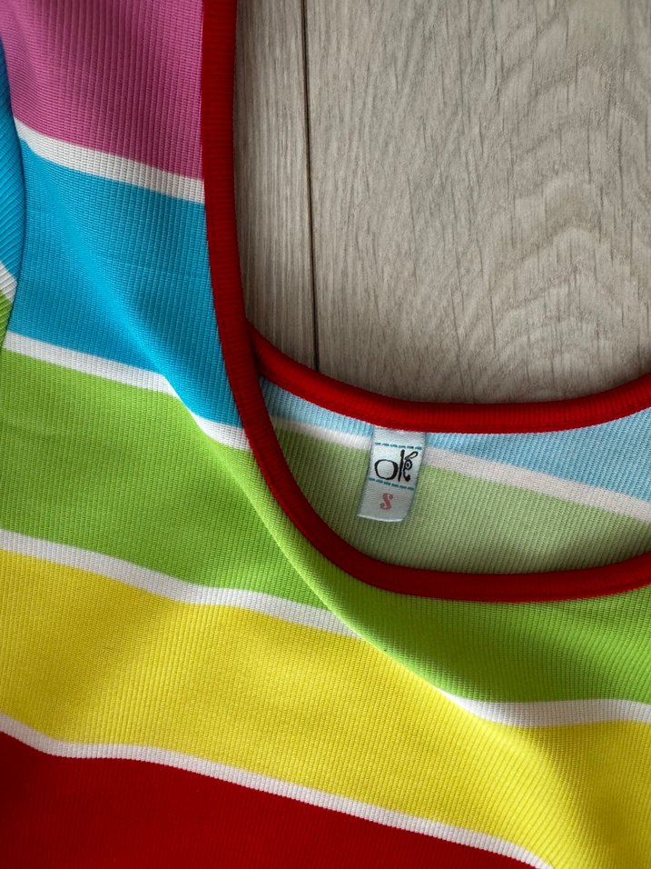 Renkli Mini Elbise, Kısa Kollu, Dar Kesim - Görsel 4