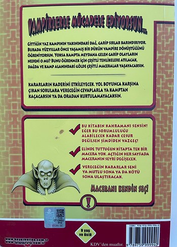 Vampir Kampı ve Oyun Labirenti Çocuk Kitapları