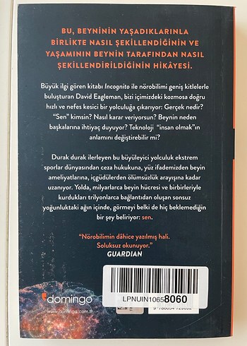 David Eagleman'dan Beyin Kitapları Seti