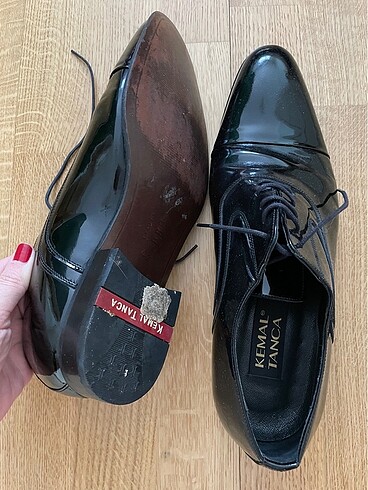 42 Beden siyah Renk KemalTanca Hakiki Deri Klasik Ayakkabı