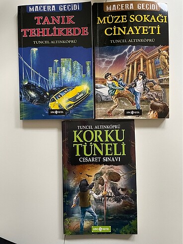 Tuncel Altınköprü - 3 kitap seti