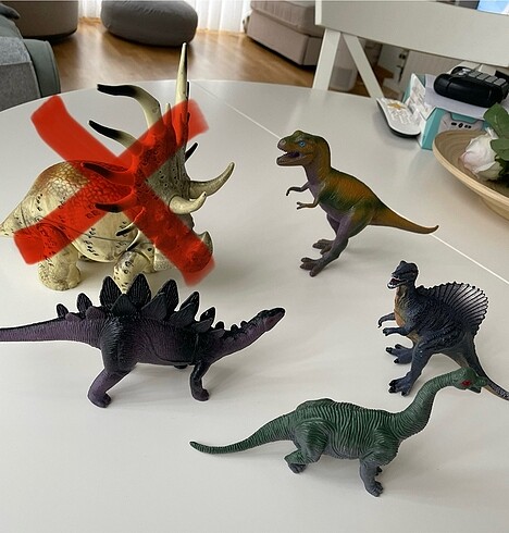 Dinozor seti - 4 parça