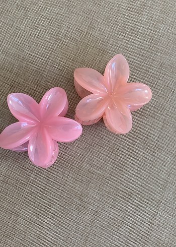 Beden Pastel Renkli Boncuklu Çiçek Toka Seti