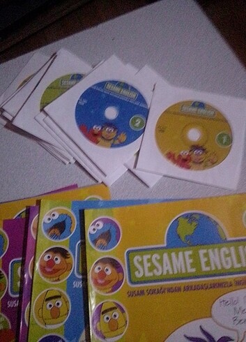 Beden SESAME ENGLISH - SUSAM SOKAGI ARKADASLARINIZLA INGILIZCE ÖĞRENİN