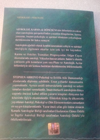 Beden Astroloji, Karma ve Dönüşüm Kitabı