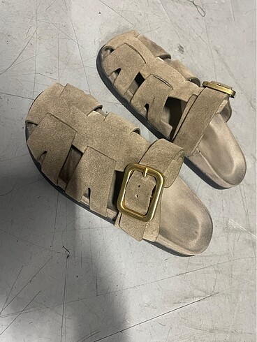 Bershka BERSHKA sandalet gerçek deri