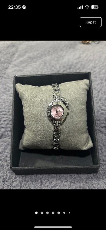 Kalp charm saat