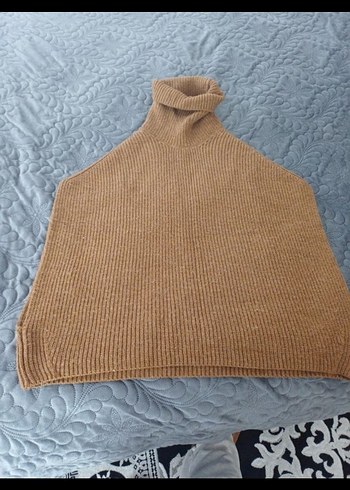 IPEKYOL Kahverengi Yün Balıkçı Yaka Kazak - Görsel 3